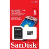 Cartão Memória Sandisk Micro Sd 8gb Celulares E Smartphones