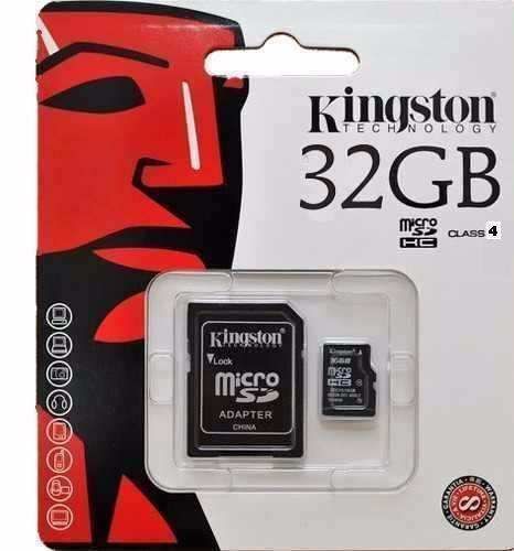 Cartão De Memória Micro Sd Kingston 32gb