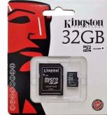 Cartão De Memória Micro Sd Kingston 32gb